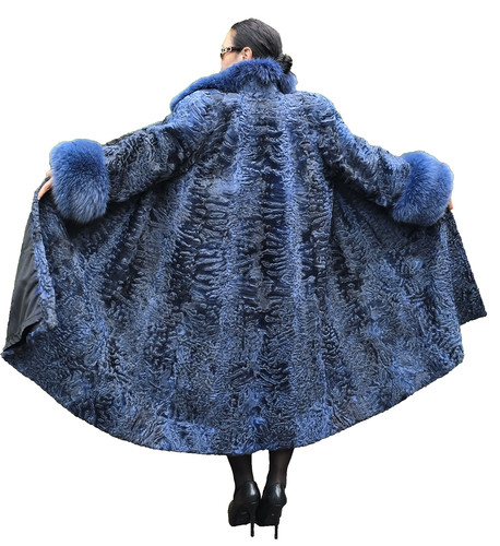Manteau fourrure queue - de,